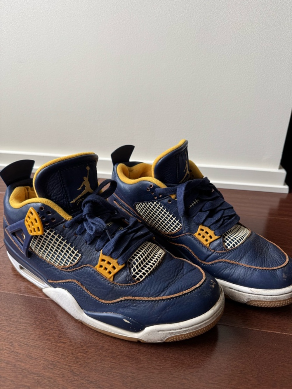 Nike Air Jordan 4 “Dunk From Above” Midnight Navy Sneakers! 👟